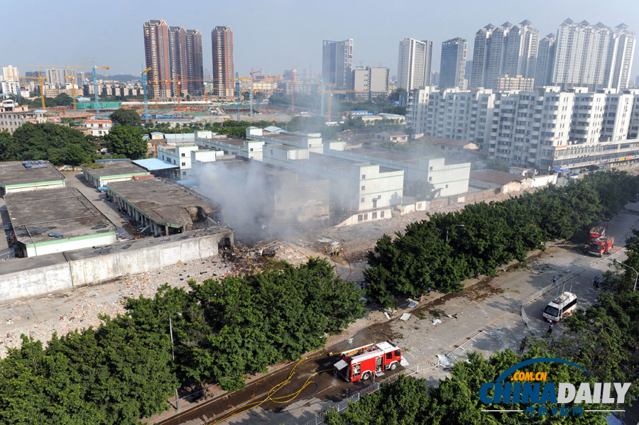 廣州西槎路爆炸已致4死14傷