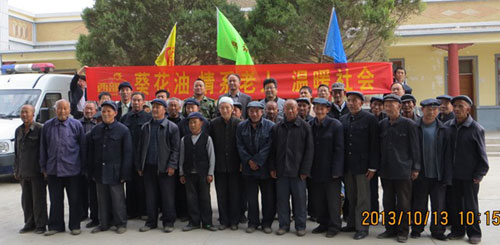 甘肅敬業(yè)九九重陽奔赴敬老院開展慰問活動