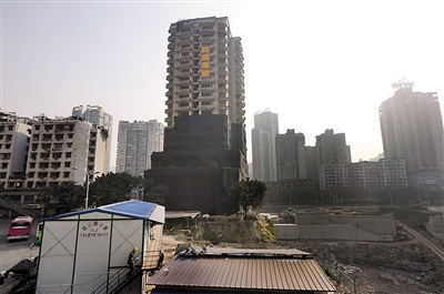 沙坪壩怡馨大廈明日爆破拆除 商圈面積將擴大5倍