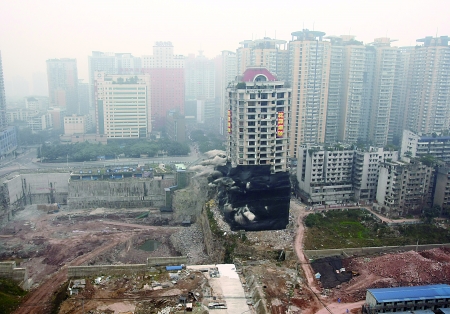 4秒擺平22層大樓！沙坪壩“加蓋”新節奏