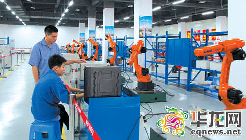 重慶建“機器人之都” 永川攫到第一桶金