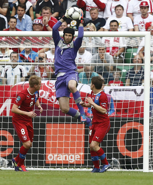 歐洲杯：捷克閃電戰2:1力擒希臘