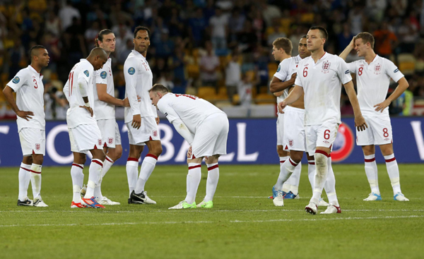 歐洲杯：布馮撲點 意大利點球4:2淘汰英格蘭晉級