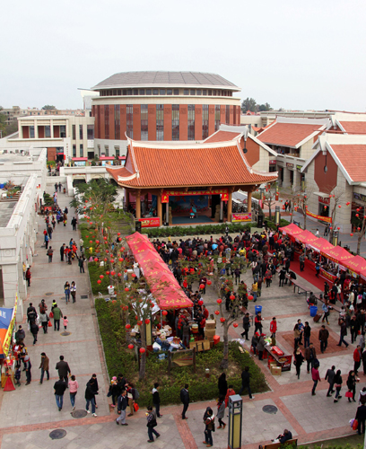 大嶝小鎮春節假期游客首次突破12萬 “臺灣小吃節”、“折子戲”倍受熱捧