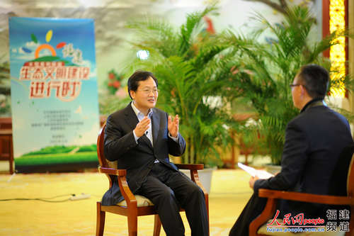 “推動(dòng)生態(tài)文明建設(shè)”采訪團(tuán)專(zhuān)訪漳州市委書(shū)記