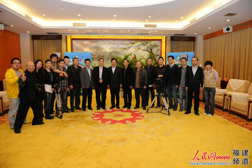 “推動生態文明建設”采訪團專訪漳州市委書記