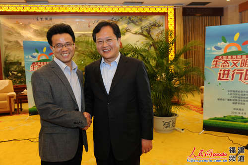 “推動生態(tài)文明建設(shè)”采訪團(tuán)專訪漳州市委書記