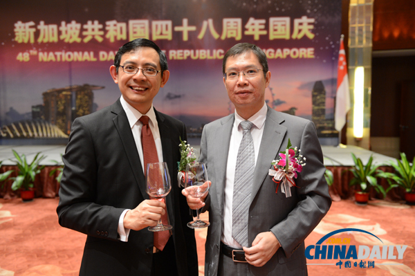 新加坡駐廈門總領館舉辦48周年國慶活動