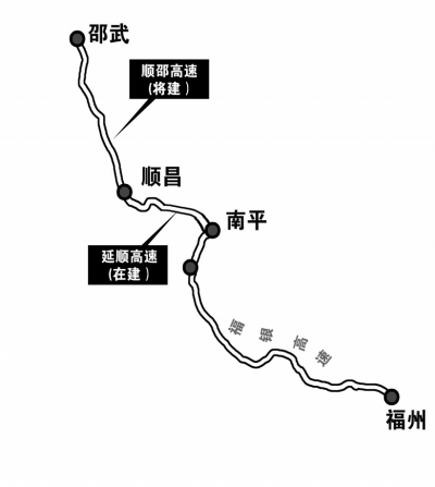 順邵高速公路下半年開(kāi)建 福州至邵武可節(jié)省約40分鐘