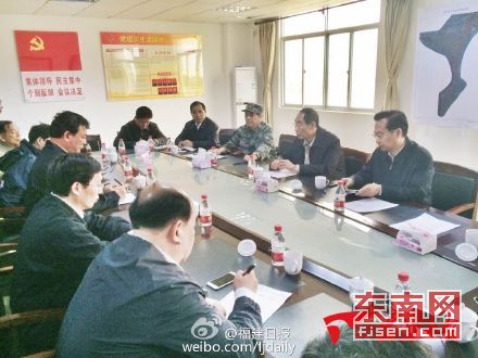 尤權蘇樹林今早在古雷事故現場再次進行部署