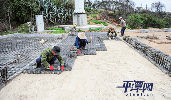 石牌洋景區臨時停車場開建 有望“五一”前投入使用