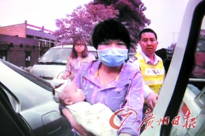 廣州交警上演真實版