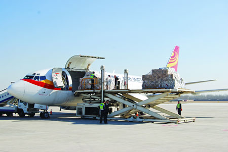 鄭州漸成全球貨運在中部地區的主要集散運輸中心