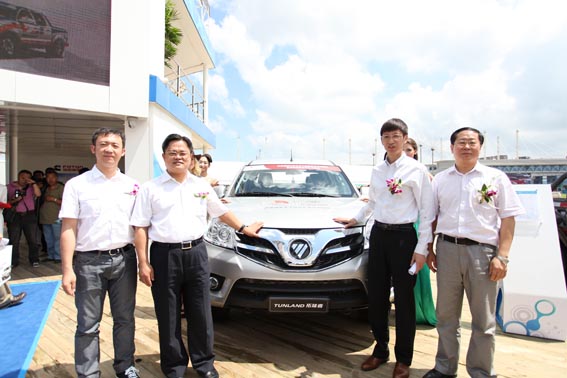 福田汽車攜旗下全系產品強勢登陸長春車展