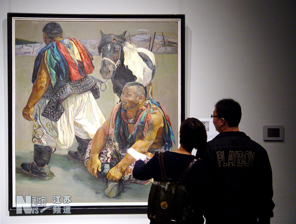 “時代風采金陵畫展”在南京展出