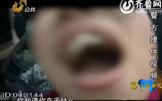 煙臺：妻子違章撒潑被強制帶走 丈夫稱我救你出來