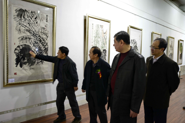 “農人夢”——趙言斌畫展在山東美術館舉行