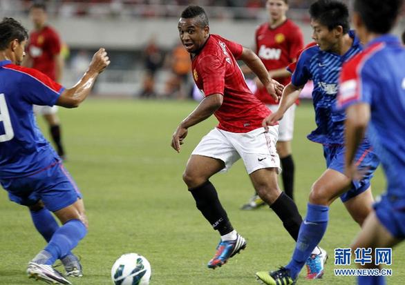 中英友誼賽：曼聯(lián)勝申花