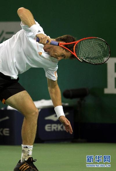 上海網(wǎng)球大師賽費德勒、默里、焦科維奇晉級八強
