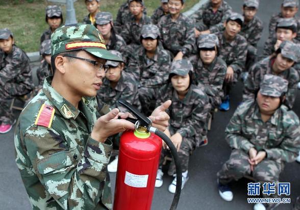 上海松江消防支隊：消防安全進課堂