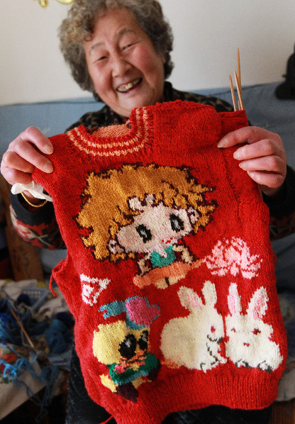 “毛衣奶奶”曲錦壽：千針萬線傳遞愛