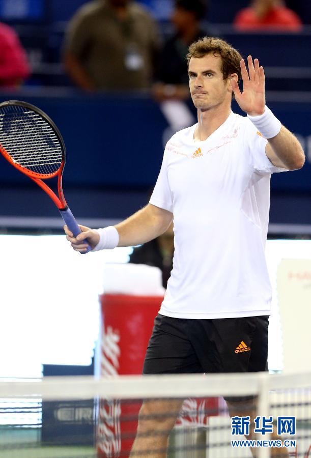 網球——上海大師賽：默里晉級四強