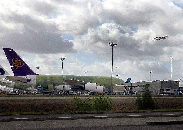 探秘空客總部A380總裝車間 感受航空工業魅力