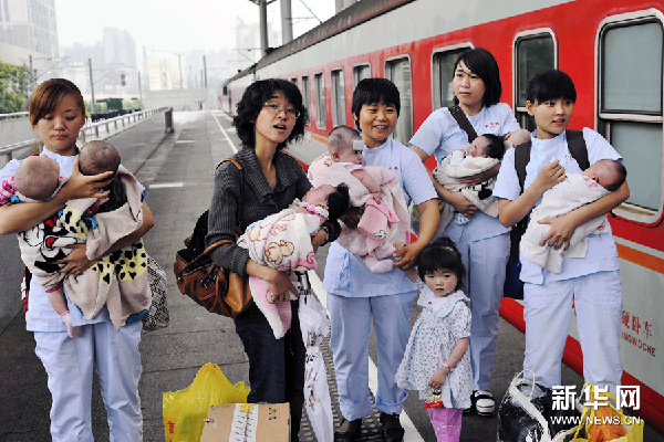 上海“愛心媽媽”在行動
