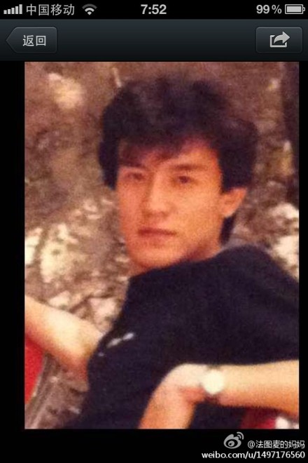 哈文微博曬李詠19歲青春靚照 網友贊英俊神似費翔