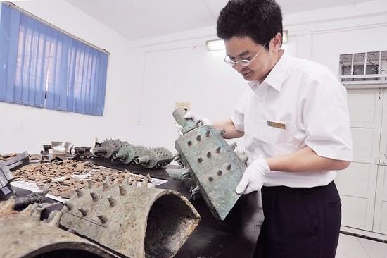 湖北首次發現西周楚國國君用編鐘(圖)