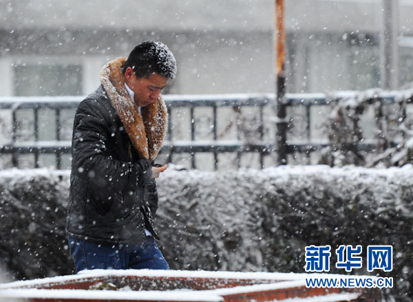 中國東北等地迎來強降雪 暴雪橙色預(yù)警發(fā)布