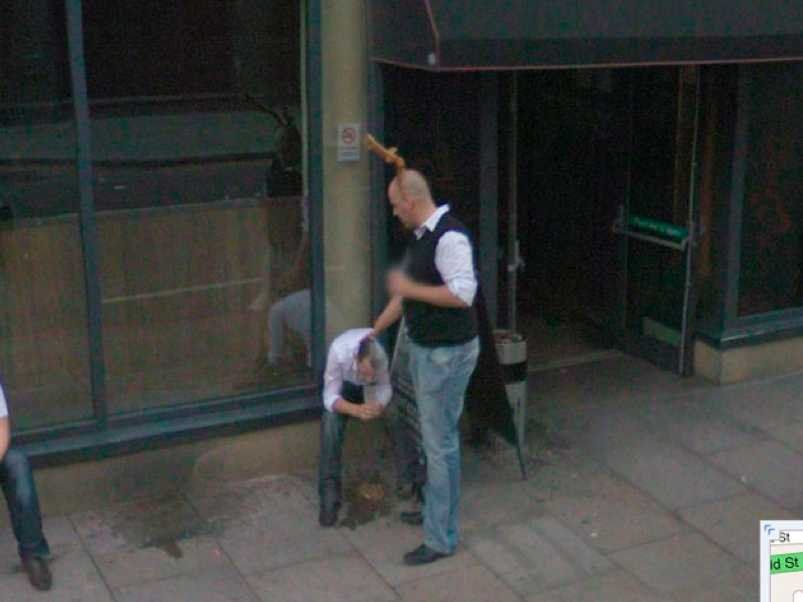 谷歌街景鏡頭下的那些奇葩事：現實版史詩之戰