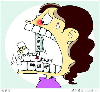 業內曝3萬元種植牙成本僅3千 齒科投資毛利近10倍