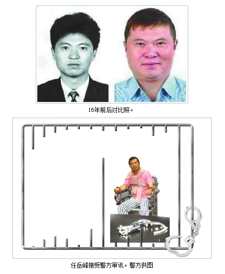 殺人犯逃亡16年成客座教授 押解途中不忘談業務