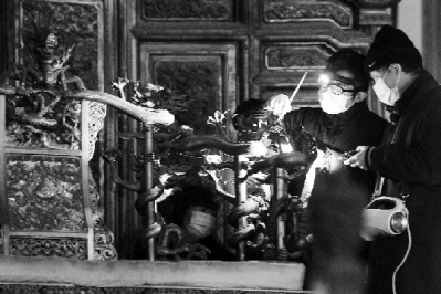 故宮今天全天閉館 “金鑾殿”龍椅十年來首次保養