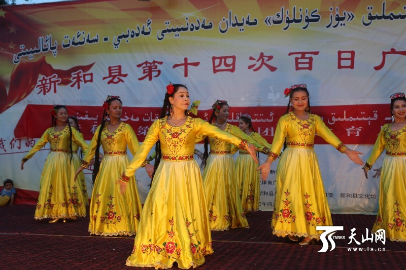 新疆新和縣民族團(tuán)結(jié)教育月活動(dòng)豐富多彩