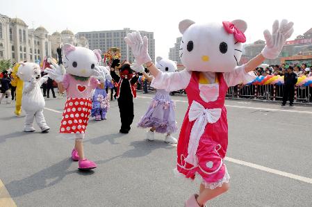 杭州：動漫巡游 傳遞快樂