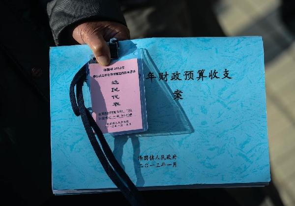 代表參與財政預算：溫嶺基層協商民主見聞