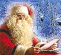 Santa Dons Gloves to Answer Mail