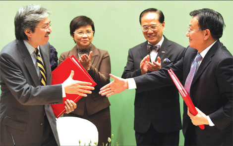HK, mainland liberalize more cross-border trade in services