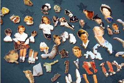 英國(guó)“王室拼圖”首亮相 84歲女王最愛(ài)“盲拼”