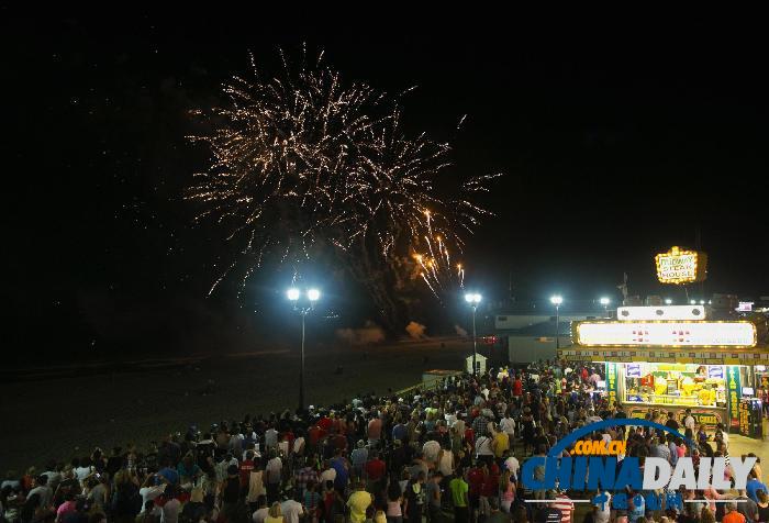 游行狂歡煙花！美國各地國慶活動集錦（組圖）