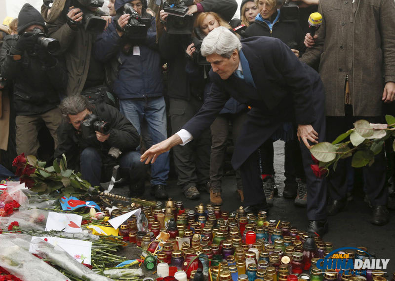 美國(guó)務(wù)卿帶10億美元“見(jiàn)面禮”赴基輔 表達(dá)支持