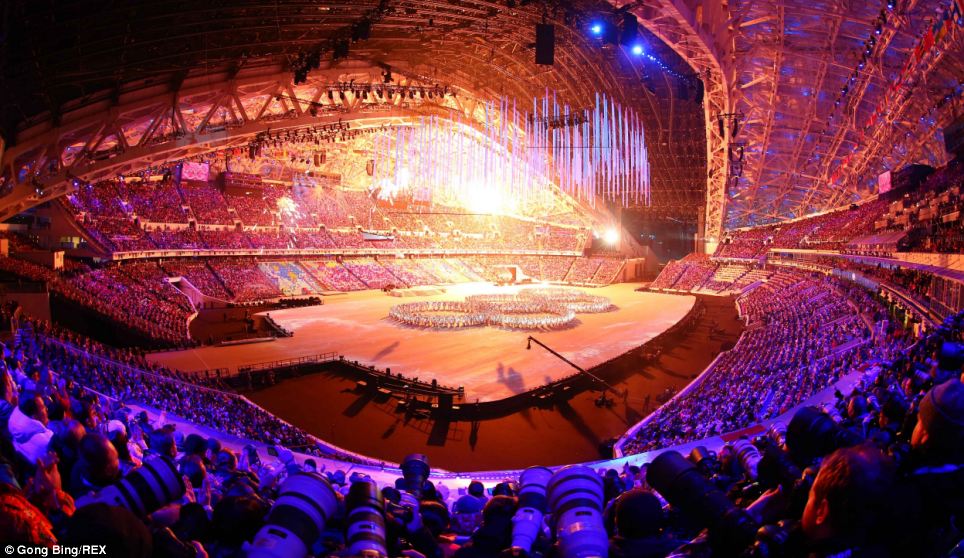 索契冬奧會閉幕式調侃“五環變四環”