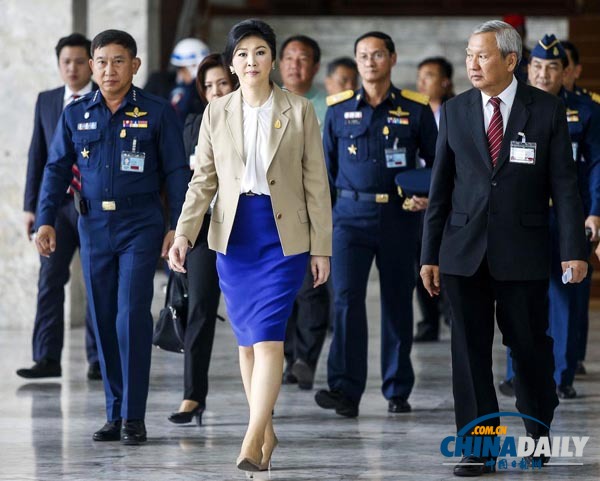 泰國反腐機(jī)構(gòu)傳喚英拉 律師代表其參與聽證會