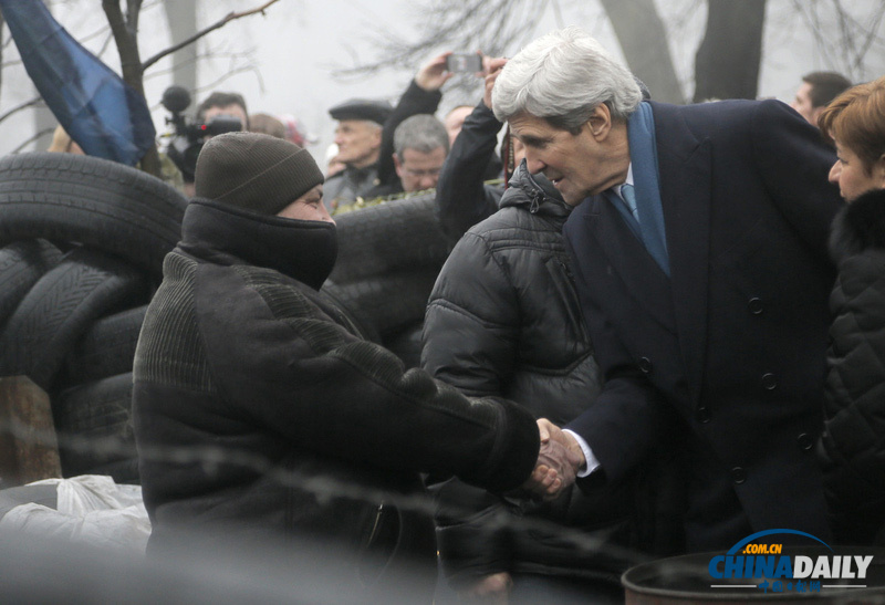 美國(guó)務(wù)卿帶10億美元“見(jiàn)面禮”赴基輔 表達(dá)支持