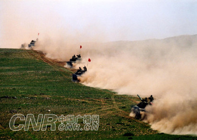 北京軍區實兵對抗演習