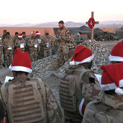 外國(guó)軍人如何過節(jié)？