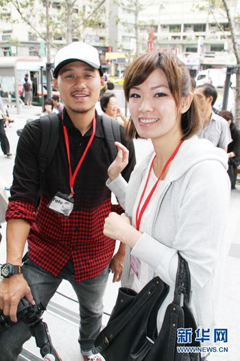 組圖：臺北街頭的美女