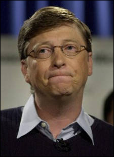 蓋茨心煩只為錢太多 安于現狀不愿做政客